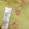 Marks&spencer Rozmiar 14 (42) Kolor Zielony W serek Sukienka A-Line Bezrękawnik Midi Materiał Bawełna 100%