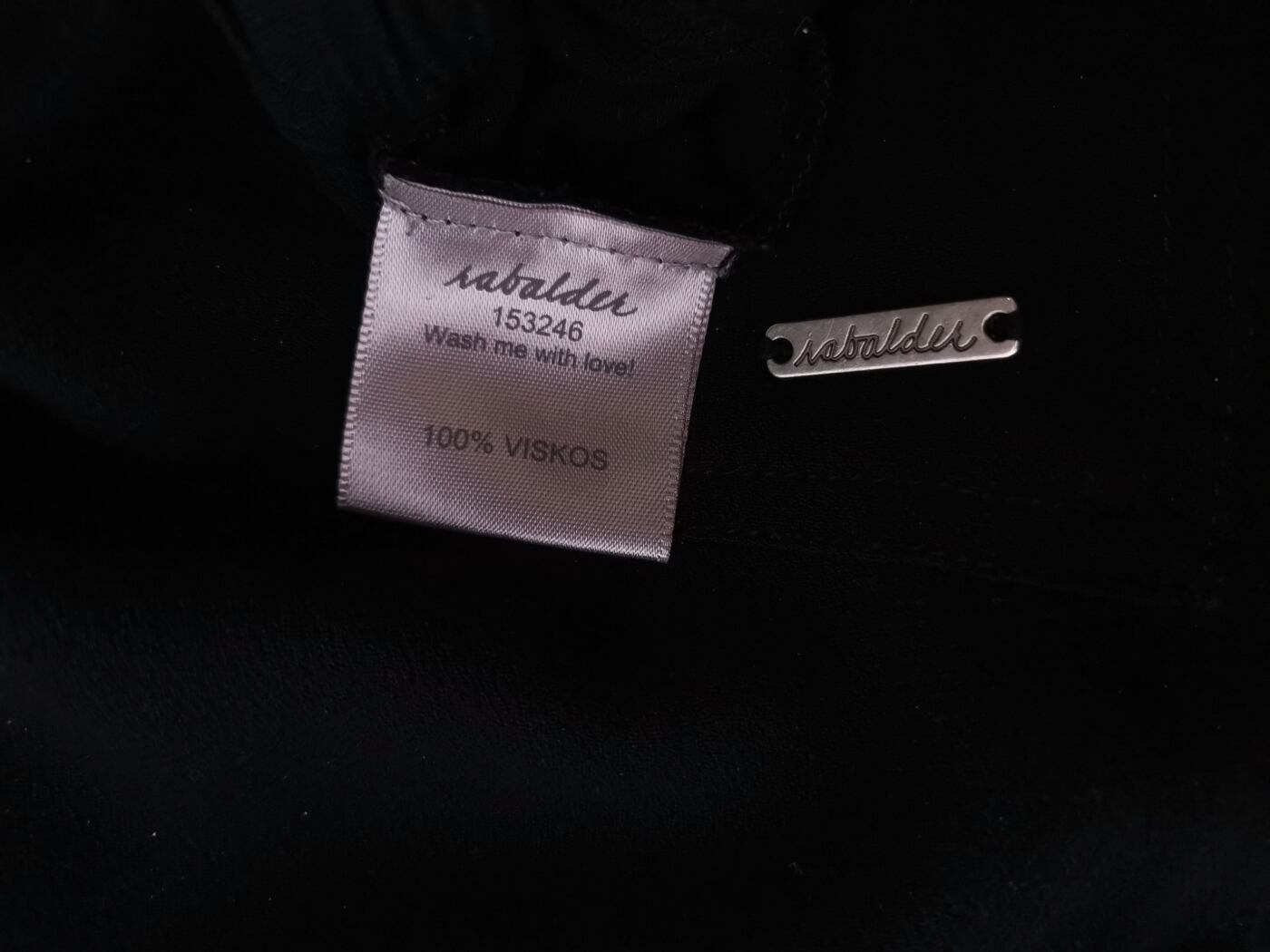 IMG_20210622_153059.jpg Rabalder Rozmiar L Kolor Czarny Spodnie Casual Materiał Wiskoza 100%