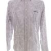 BEN SHERMAN Rozmiar 2 (M) Kolor Biały Krata Kołnierz Męska Koszula Casual Długi rękaw Materiał Bawełna