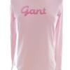 Gant Rozmiar XXXL 170 cm (34/36) Kolor Różowy Crew Neck Bluzka Długi rękaw Materiał Bawełna