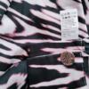 River island Rozmiar 12 (40) Kolor Czarny Panterka Kołnierz Bluzka Zapinana Długi rękaw