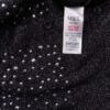 Rozmiar 164cm (34/36) Kolor Czarny Crew Neck Kardigan Zapinany Długi rękaw Materiał Bawełna