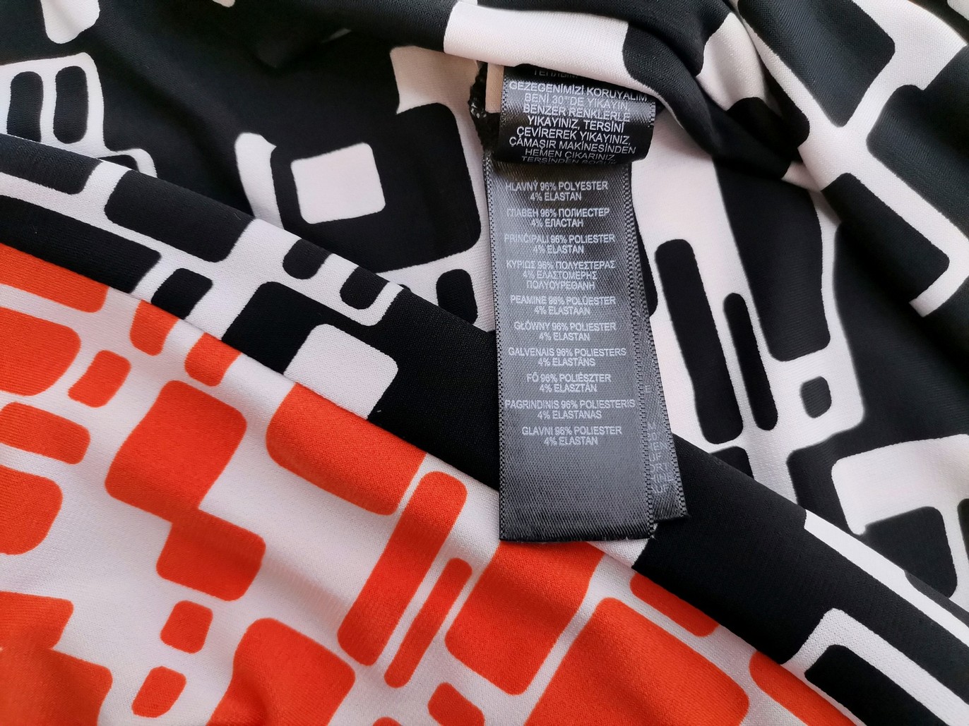 Collection Debenhams Rozmiar 14 (42) Kolor Czarny W łódkę Sukienka Prostokątna Rękaw 3/4 Midi