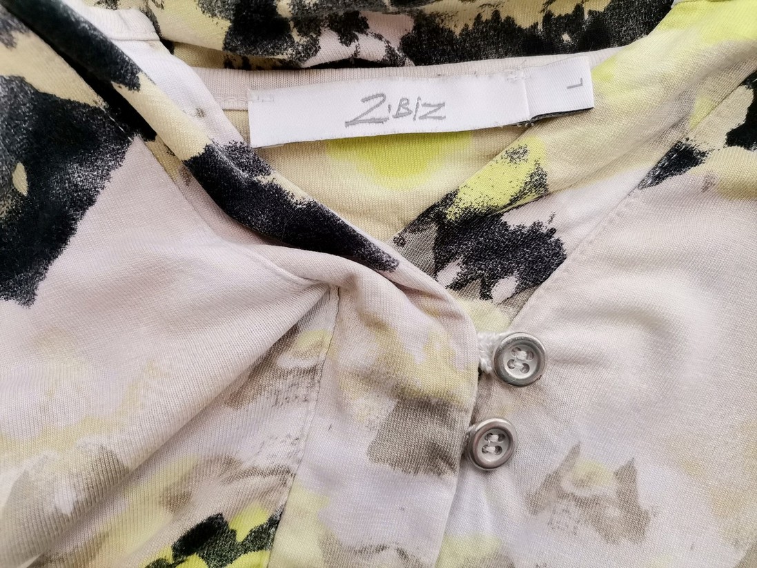 2 Biz Rozmiar L Kolor Limonkowa Zieleń Geometryczny Split Crew Neck Tunika Zapinana Bluzka Długi rękaw 2 Biz Rozmiar L Kolor Limonkowa Zieleń Geometryczny Split Crew Neck Tunika Zapinana Bluzka Długi rękaw