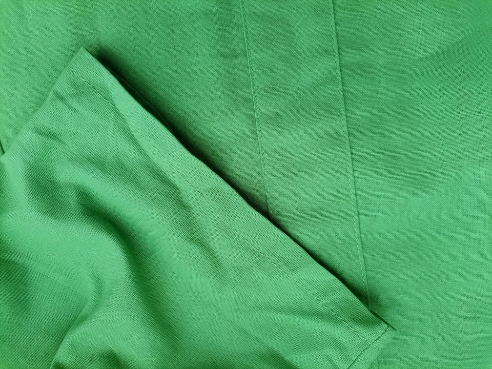 IMG_20210628_153303.jpg Vintage Rozmiar 5XL Kolor Zielony Kołnierz Bluzka Długi rękaw