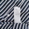 Vero moda Rozmiar S Kolor Granatowy Pasy Split Crew Neck Tunika Popover Bluzka Długi rękaw