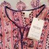 Monsoon Rozmiar 10 (38) Kolor Fioletowy Crew Neck Tunika Bluzka Długi rękaw Materiał Bawełna 100%