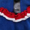 Monki Rozmiar XS Kolor Niebieski Crew Neck Sukienka Sweterkowa Długi rękaw Długa Materiał Bawełna