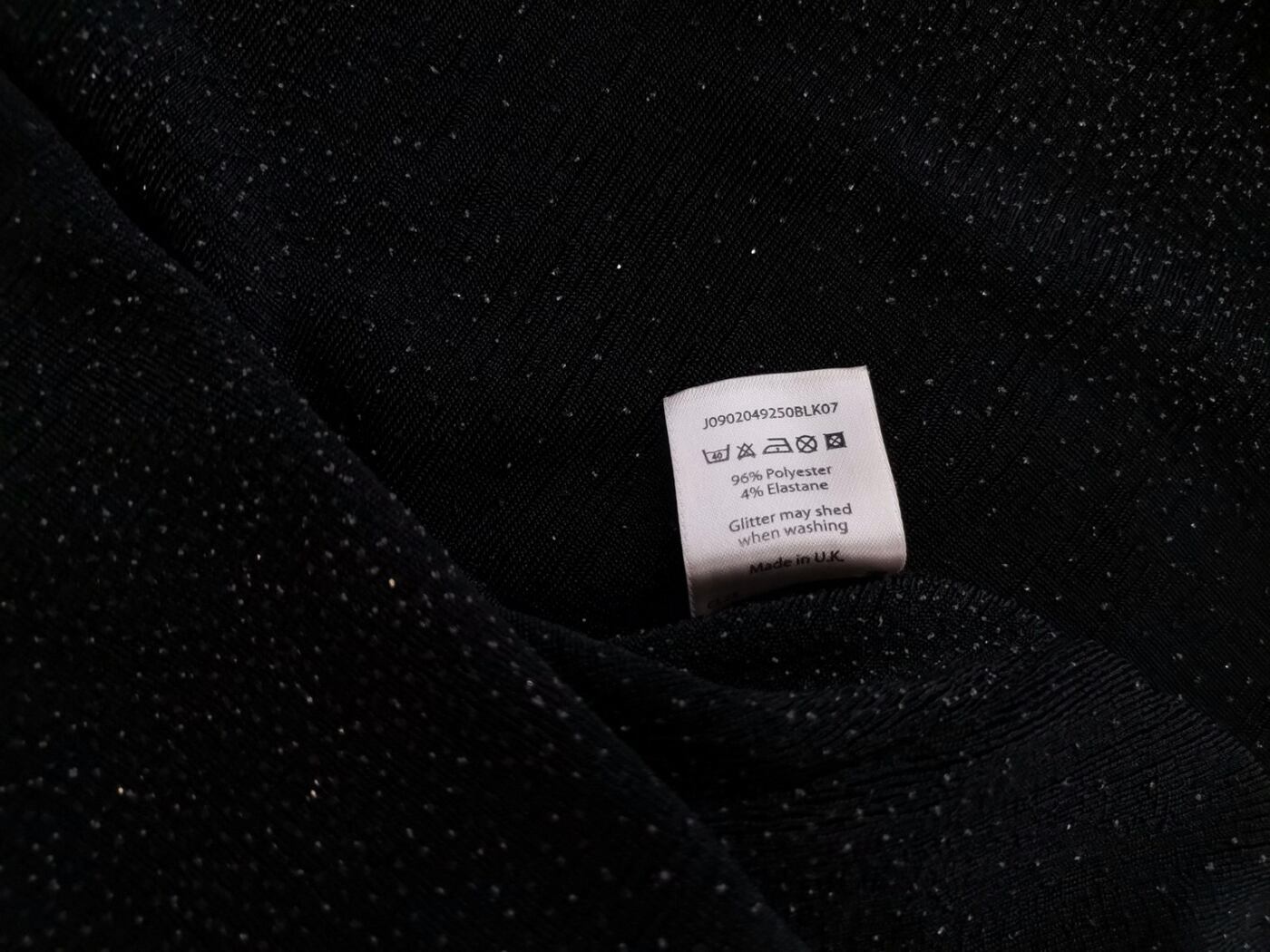 BONMARCHE Rozmiar XL Kolor Czarny W serek Tunika Bluzka Krótki rękaw BONMARCHE Rozmiar XL Kolor Czarny W serek Tunika Bluzka Krótki rękaw