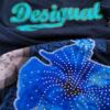 DESIGUAL Rozmiar S Kolor Granatowy Dekolt U Tunika Bluzka Krótki rękaw Materiał Wiskoza