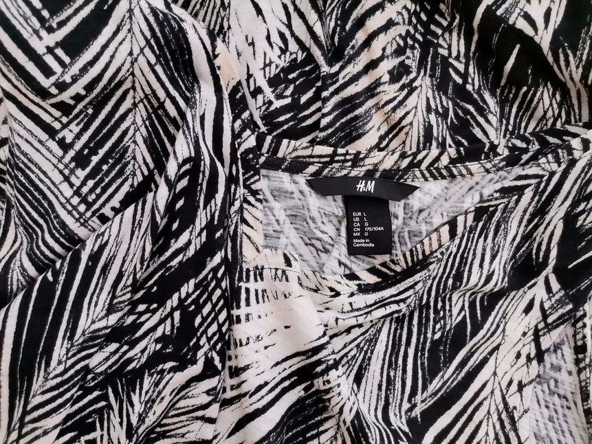 H&m Rozmiar L Kolor Czarny W serek Sukienka Maxi Bezrękawnik Długa Materiał Bawełna 100% H&m Rozmiar L Kolor Czarny W serek Sukienka Maxi Bezrękawnik Długa Materiał Bawełna 100%