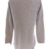 Monsoon Rozmiar S Kolor Szary Split Crew Neck Tunika Bluzka Długi rękaw Materiał Wełna Jagnięca