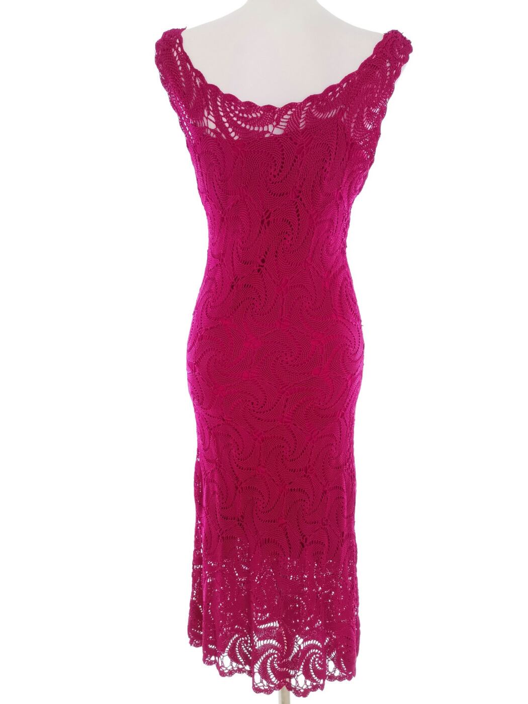 Phase eight Rozmiar 38/40 Kolor Fuksja W łódkę Sukienka Maxi Bezrękawnik Długa Materiał Wiskoza 100% Phase eight Rozmiar 38/40 Kolor Fuksja W łódkę Sukienka Maxi Bezrękawnik Długa Materiał Wiskoza 100%