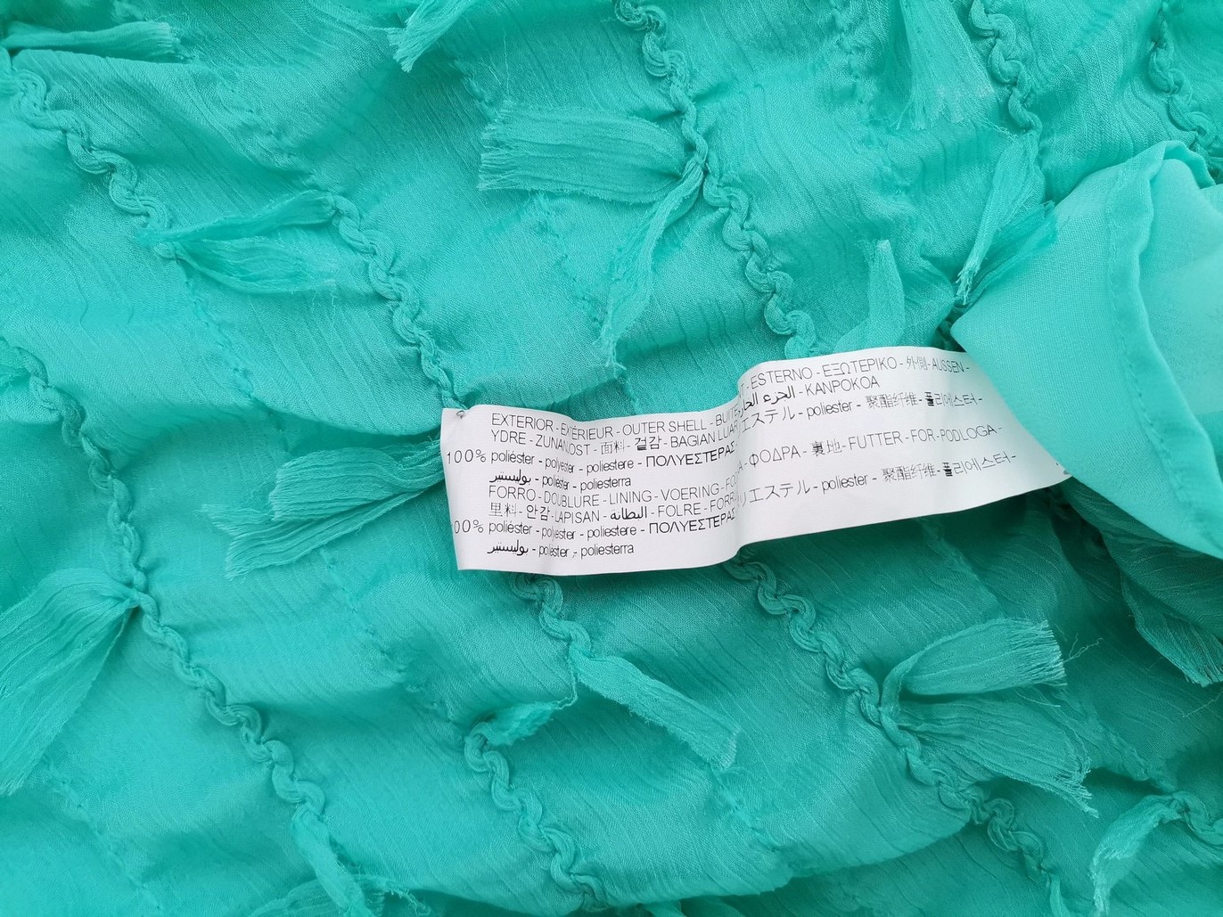 Zara Rozmiar XS Kolor Niebieski W serek Bluzka Rękaw 3/4