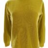 Ivo Nikkolo Rozmiar M Kolor Limonkowa Zieleń Crew Neck Sweter Długi rękaw Materiał Wełna 100% Cienka dzianina
