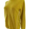 Ivo Nikkolo Rozmiar M Kolor Limonkowa Zieleń Crew Neck Sweter Długi rękaw Materiał Wełna 100% Cienka dzianina