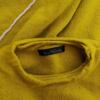 Ivo Nikkolo Rozmiar M Kolor Limonkowa Zieleń Crew Neck Sweter Długi rękaw Materiał Wełna 100% Cienka dzianina