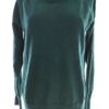 Hunkydory Rozmiar L Kolor Szmaragdowy Crew Neck Sweter Długi rękaw Materiał Wełna Jagnięca Cienka dzianina