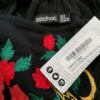 Boohoo Rozmiar 6 (34) Kolor Czarny Kwadratowy dekolt Sukienka A-Line Bezrękawnik Do Kolan Materiał Wiskoza 100%