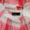 Vero moda Rozmiar XL Kolor Czerwony Krata Kwadratowy dekolt Tunika Bluzka Krótki rękaw