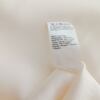River island Rozmiar 10 (38) Kolor Kremowy Keyhole Crew Neck Bluzka Rękaw 3/4 Materiał Wiskoza