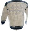 Vintage Rozmiar L Kolor Granatowy Męski Sweter Rozpinany Długi rękaw