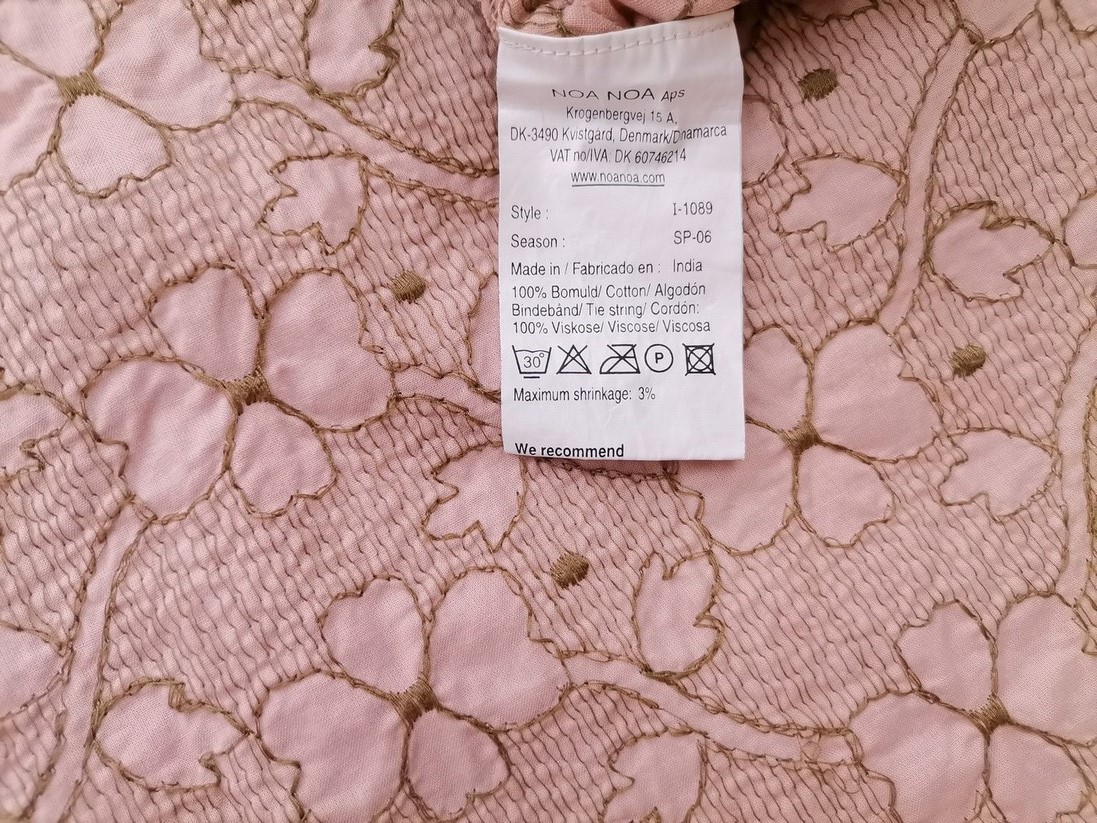 IMG_20210708_142930.jpg Noa noa Rozmiar M Kolor Pudrowy Róż Spódnica Prosta i Ołówkowa Midi Materiał Bawełna 100%