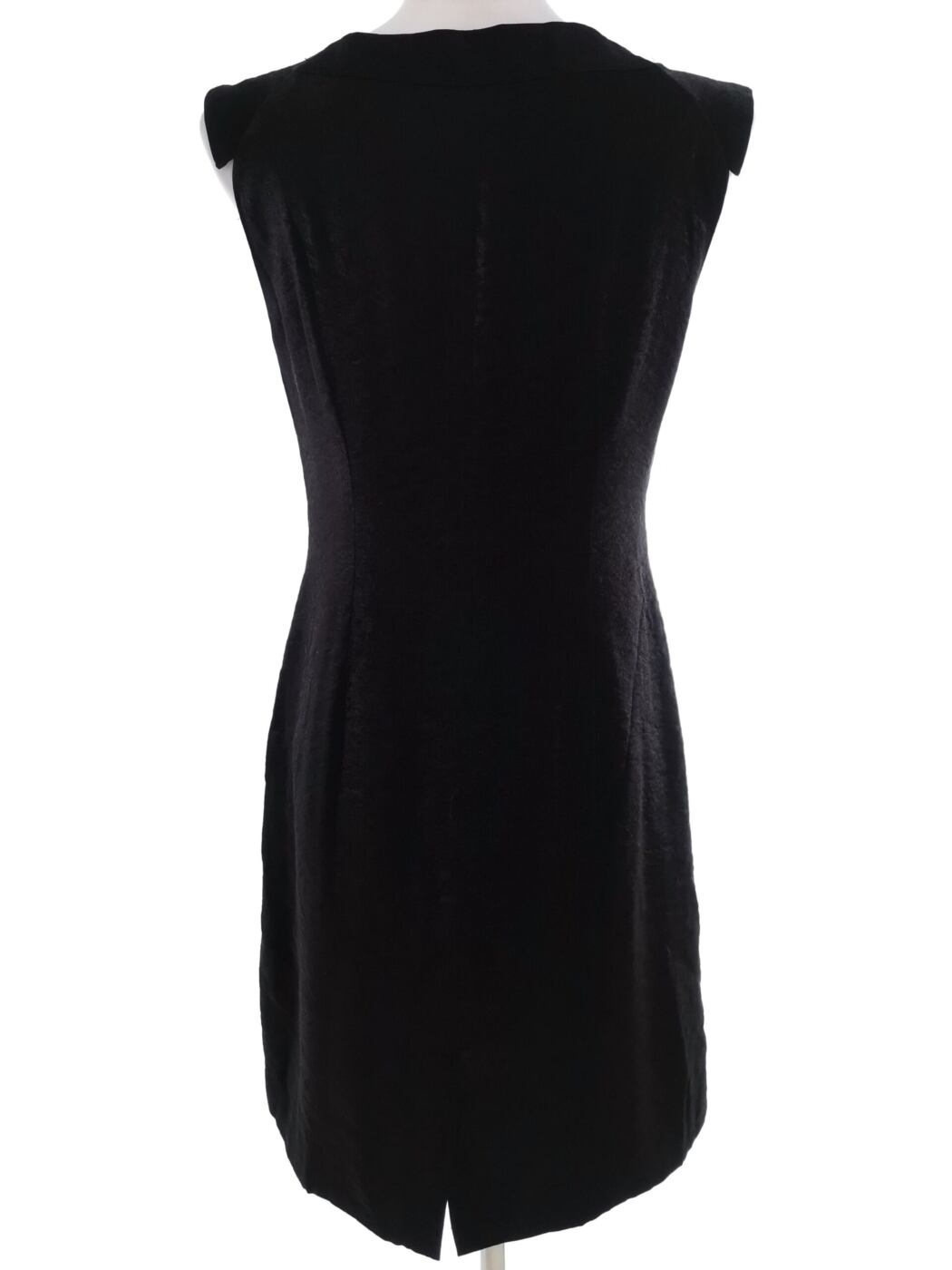 Monsoon Rozmiar 10 (38) Kolor Czarny W łódkę Sukienka Bodycon Bezrękawnik Do Kolan Materiał Wiskoza Monsoon Rozmiar 10 (38) Kolor Czarny W łódkę Sukienka Bodycon Bezrękawnik Do Kolan Materiał Wiskoza