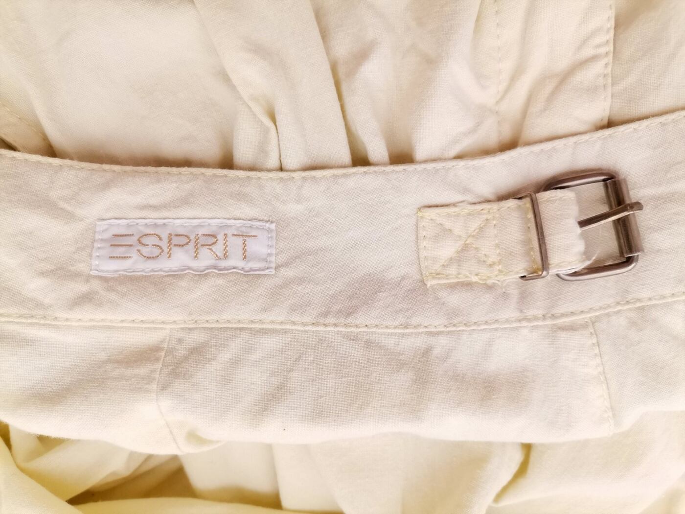 IMG_20210712_113422.jpg Esprit Rozmiar 40 Kolor Żółty Spodnie Casual Materiał Bawełna 100%