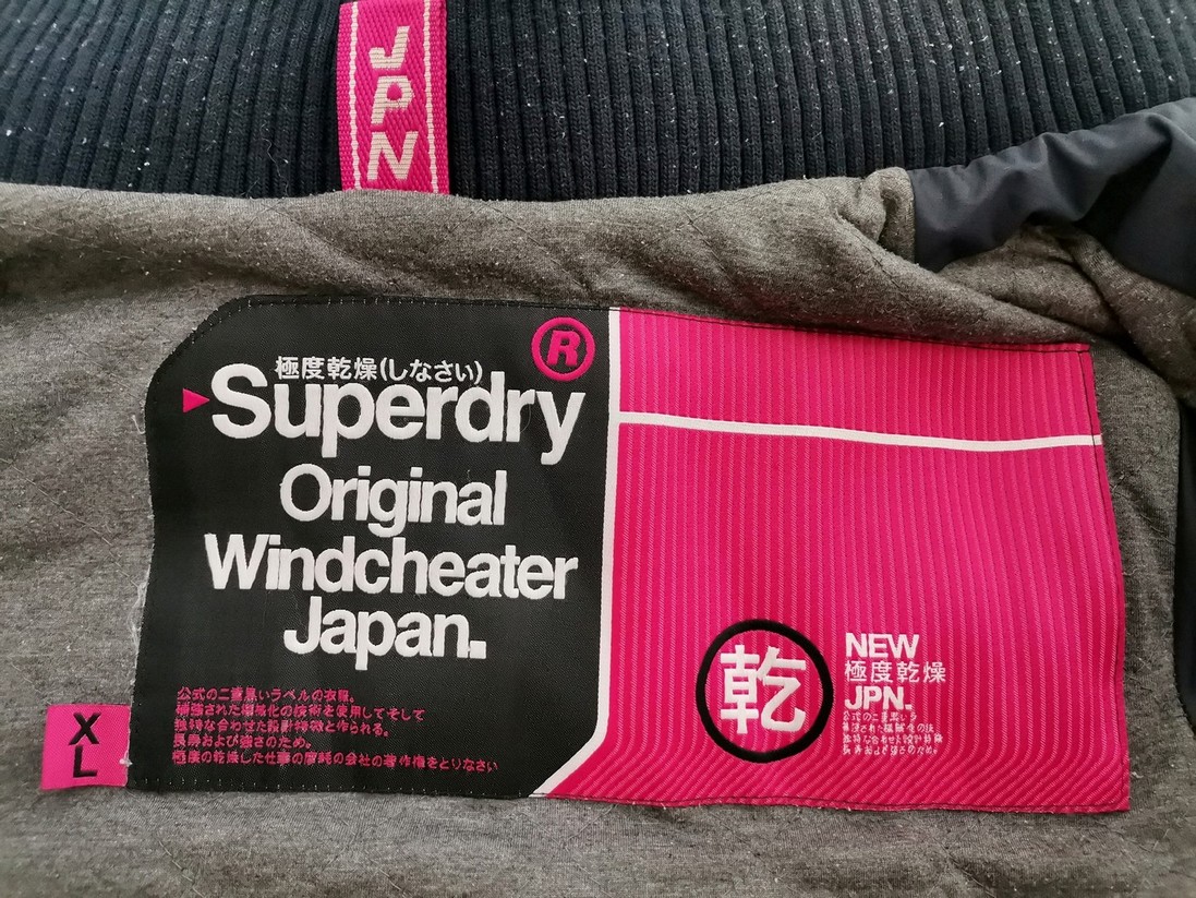 IMG_20210712_141830.jpg Superdry Rozmiar XL Kolor Granatowy Kurtka Długi rękaw