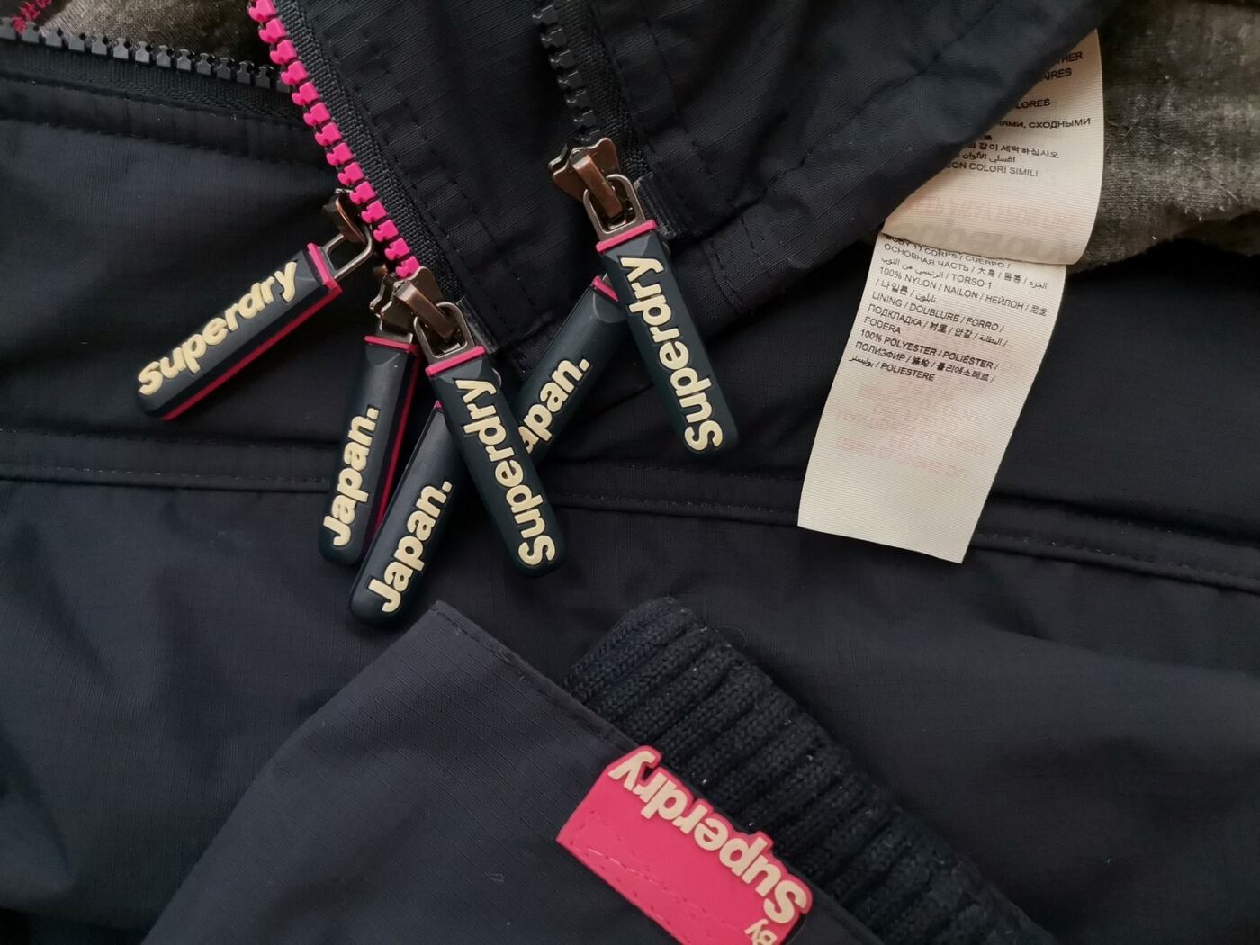 IMG_20210712_141906.jpg Superdry Rozmiar XL Kolor Granatowy Kurtka Długi rękaw