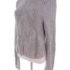 River island Rozmiar 12 (40) Kolor Szary Crew Neck Sweter Długi rękaw Materiał Bawełna 100% Gruba dzianina