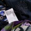 DESIGUAL Rozmiar M Kolor Granatowy Drapowany dekolt Tunika Bluzka Krótki rękaw Materiał Wiskoza 100%