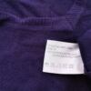 Paramour Rozmiar M Kolor Fioletowy W serek Sweter Rękaw 3/4 Materiał Akryl 100% Cienka dzianina