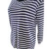 Hope by Ringstrand Söderberg Stockholm Rozmiar 36 Kolor Granatowy Pasy Crew Neck Bluzka Rękaw 3/4 Materiał Bawełna 100%