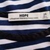 Hope by Ringstrand Söderberg Stockholm Rozmiar 36 Kolor Granatowy Pasy Crew Neck Bluzka Rękaw 3/4 Materiał Bawełna 100%
