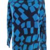 Paul Costelloe Rozmiar 40/42 Kolor Niebieski Crew Neck Sweter Długi rękaw Materiał Wełna Merino Cienka dzianina