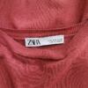 Zara Rozmiar M Kolor Różowy W łódkę Bluzka Długi rękaw