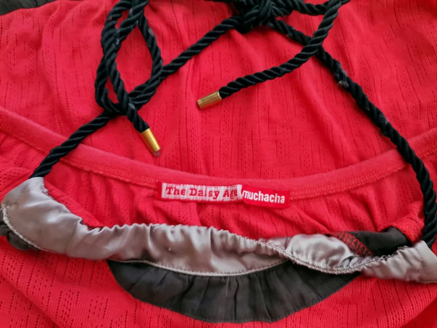 Muchacha Rozmiar M Kolor Pomarańczowy Halter Tunika Bluzka Bezrękawnik Materiał Lyocell Muchacha Rozmiar M Kolor Pomarańczowy Halter Tunika Bluzka Bezrękawnik Materiał Lyocell