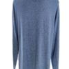 Cecil Rozmiar M Kolor Niebieski Crew Neck Bluzka Długi rękaw Materiał Wiskoza