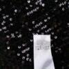 Vero moda Rozmiar M Kolor Czarny Crew Neck Bluzka Krótki rękaw