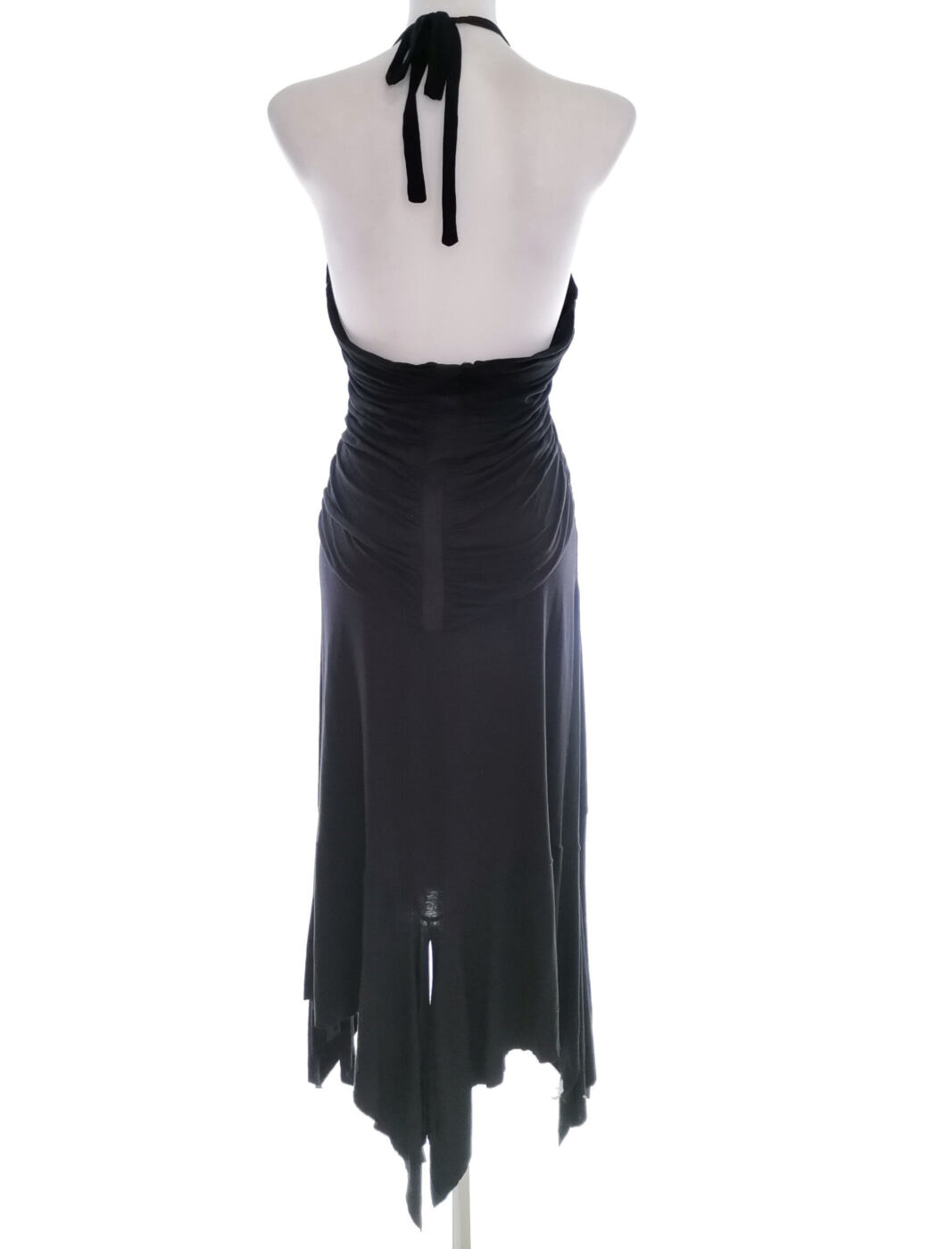 Kookai Rozmiar 3 (40) Kolor Czarny Halter Suknia Balowa Sukienka Wieczorowa Bezrękawnik Długa Materiał Wiskoza Kookai Rozmiar 3 (40) Kolor Czarny Halter Suknia Balowa Sukienka Wieczorowa Bezrękawnik Długa Materiał Wiskoza