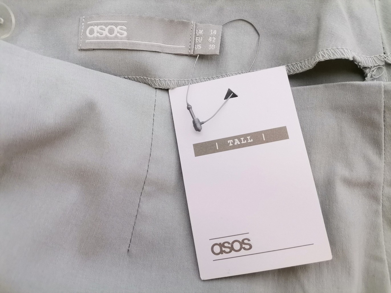 IMG_20210714_141633.jpg ASOS Rozmiar 14 (42) Kolor Miętowy Spódnica Maxi Długa Materiał Wiskoza