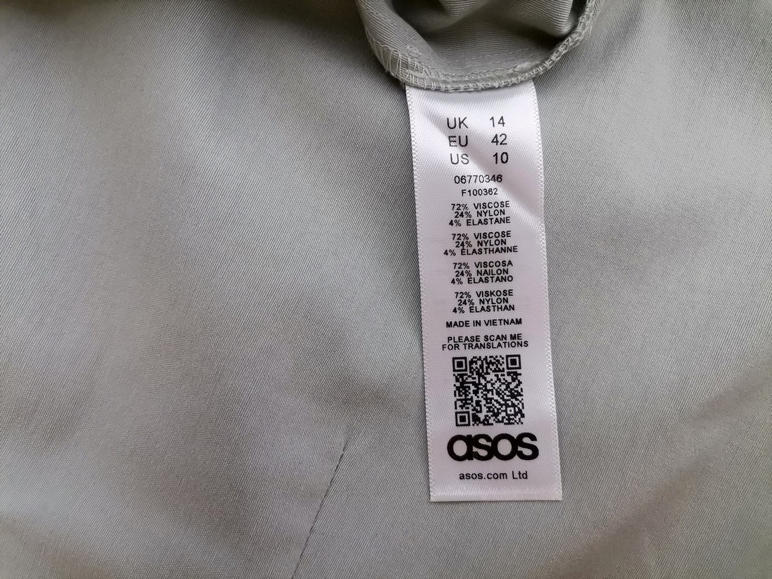 IMG_20210714_141647.jpg ASOS Rozmiar 14 (42) Kolor Miętowy Spódnica Maxi Długa Materiał Wiskoza
