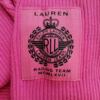 Lauren Company Rozmiar S Kolor Różowy Crew Neck Sweter Długi rękaw Materiał Bawełna 100%