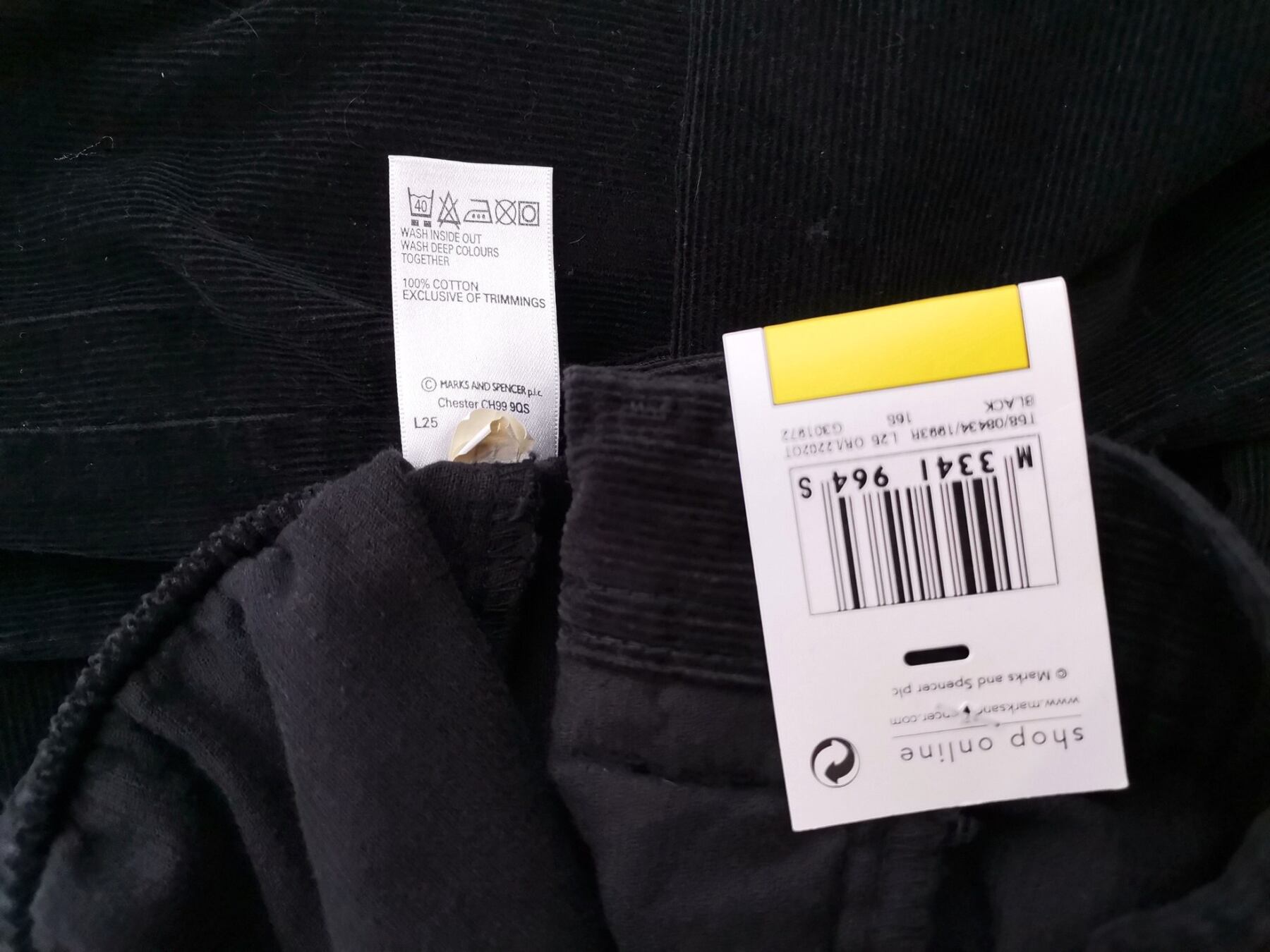 IMG_20210720_101304.jpg Marks&spencer Rozmiar 16 (44) Kolor Czarny Spodnie Eleganckie Materiał Bawełna 100%