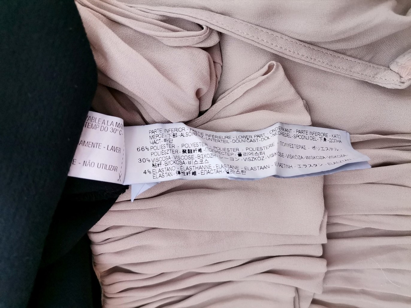 Zara Rozmiar XS Kolor Beżowy Okrągły dekolt Sukienka Ołówkowa Bezrękawnik Midi Zara Rozmiar XS Kolor Beżowy Okrągły dekolt Sukienka Ołówkowa Bezrękawnik Midi