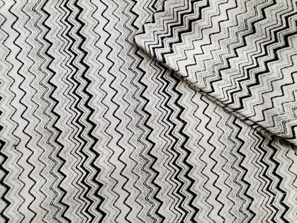 B Vintage Rozmiar 38/40 Kolor Szary Jodełka Kwadratowy dekolt Bluzka Crop Top Krótki rękaw