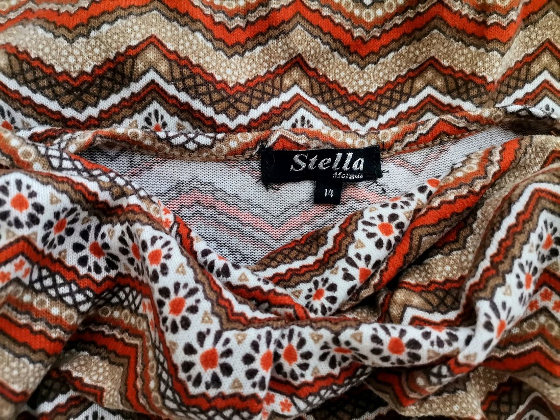 STELLA MORGAN Rozmiar 14 (42) Kolor Beżowy W serek Sukienka Prostokątna Bezrękawnik Do Kolan STELLA MORGAN Rozmiar 14 (42) Kolor Beżowy W serek Sukienka Prostokątna Bezrękawnik Do Kolan
