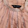 Miss selfridge Rozmiar 8 (36) Kolor Pudrowy Okrągły dekolt Sukienka Sheath Bezrękawnik Hi-Low
